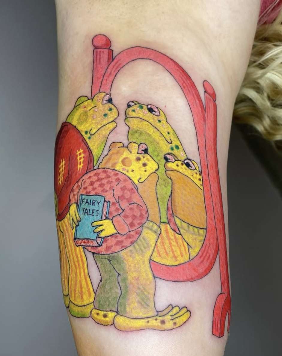 Tattoo by @axelhoney — illustrative