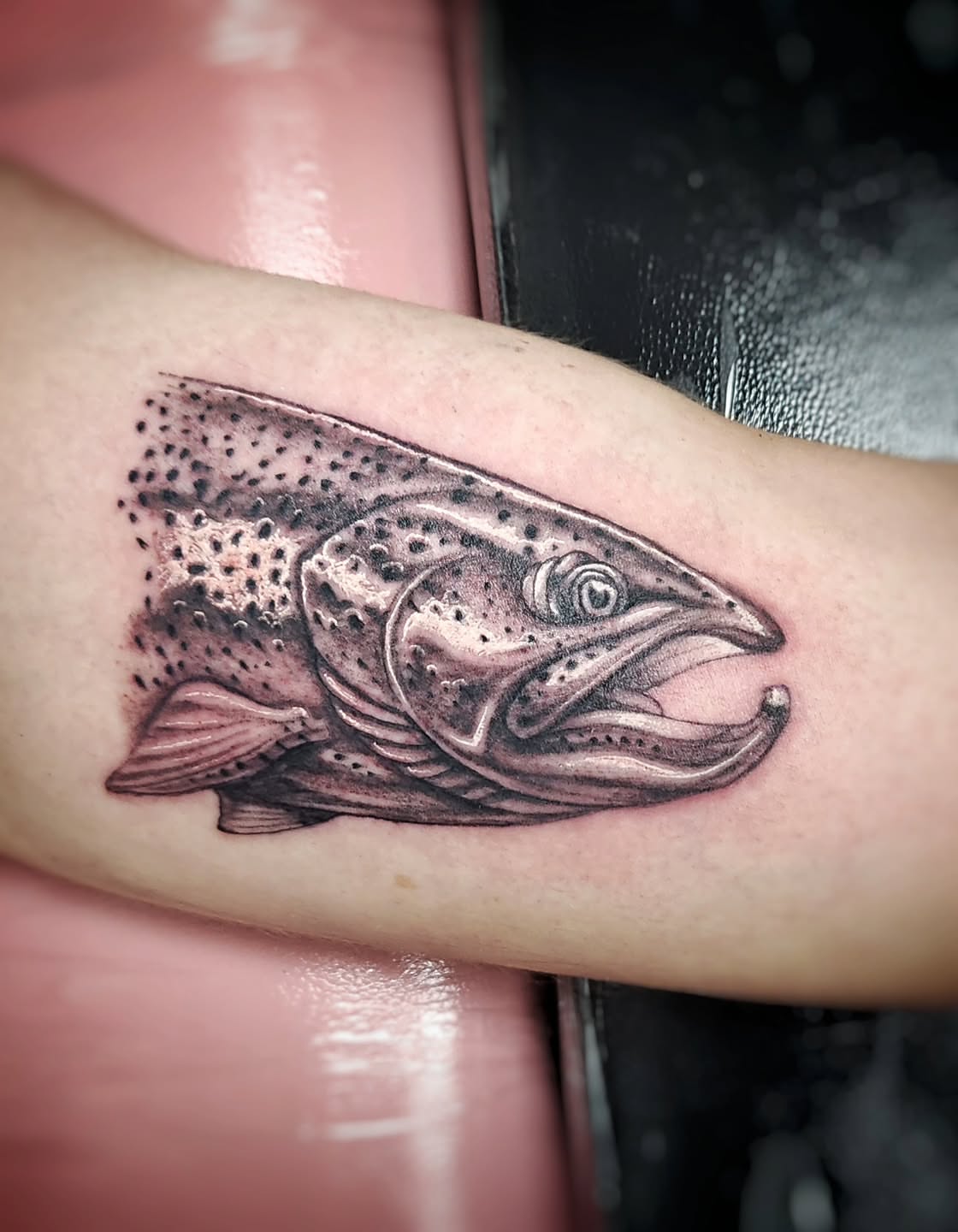 Tattoo by @sacredgemometry — realism, dotwork