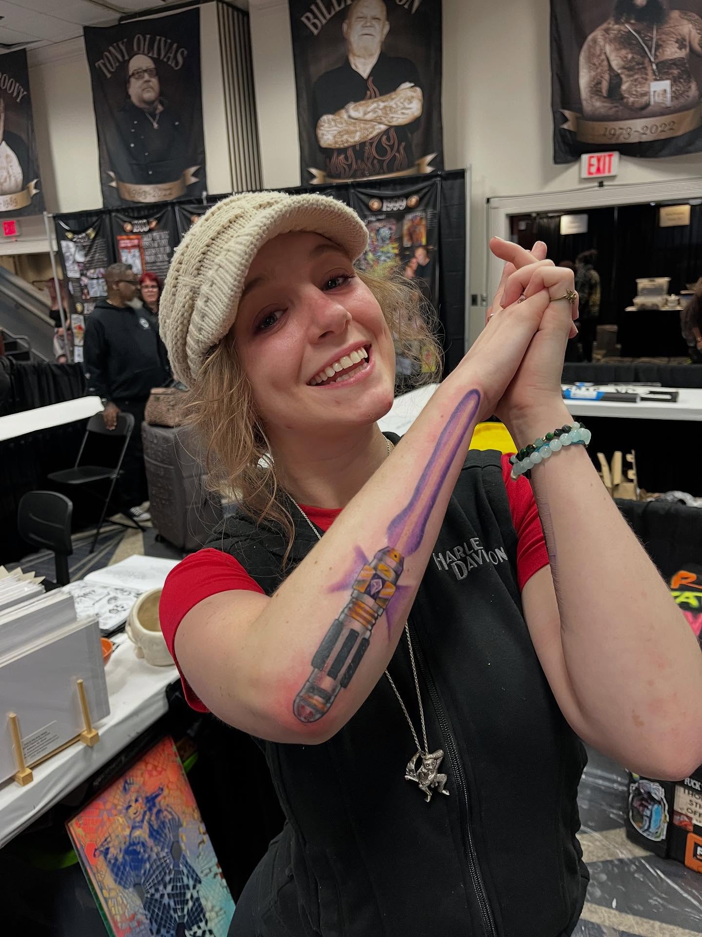 Gun realism tattoo on the forearm by scottyjstattoos