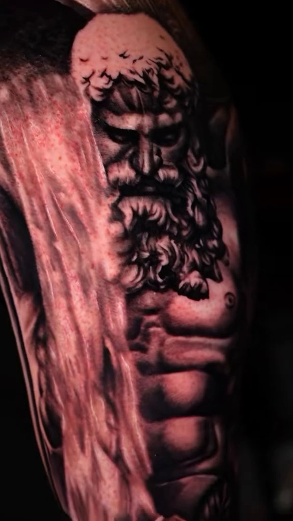Tattoo by @tiffypxo — realism, black_and_grey