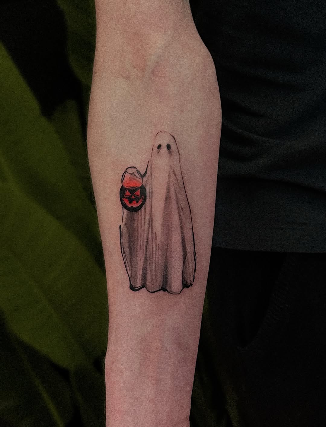 Tattoo by @marina_tats — illustrative, black_and_grey