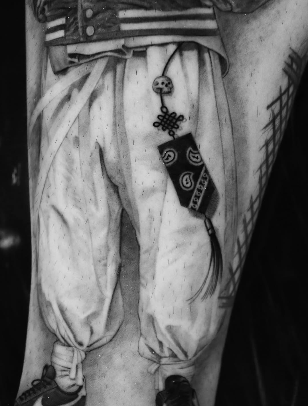 Tattoo by @hudiny_tattoo — realism, black_and_grey