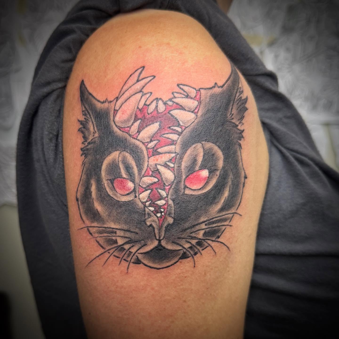 Tattoo by @tattoosbydizzy — realism, dark_realism