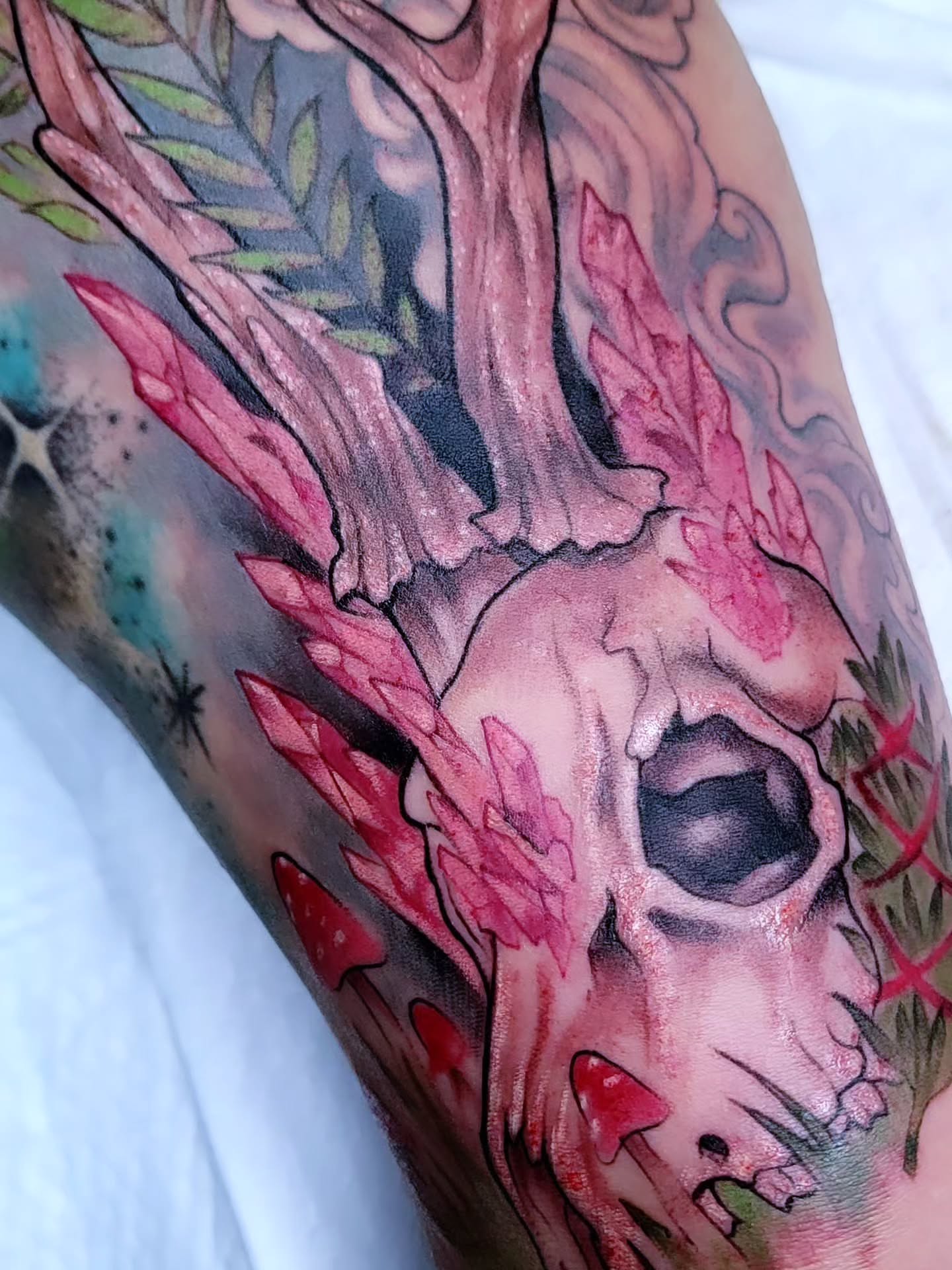 Tattoo by @kerryfairytattoos β watercolor, realism
