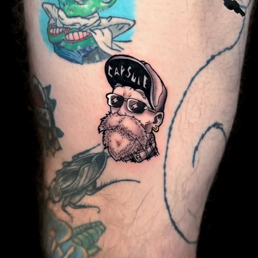 Tattoo by @tyhamiltontattoos β new_school, lettering_script