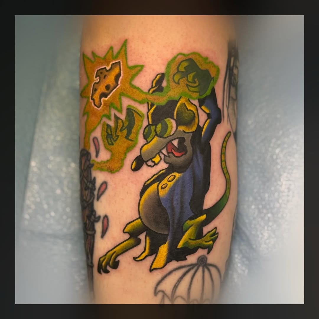 Tattoo by @damnros — new_school