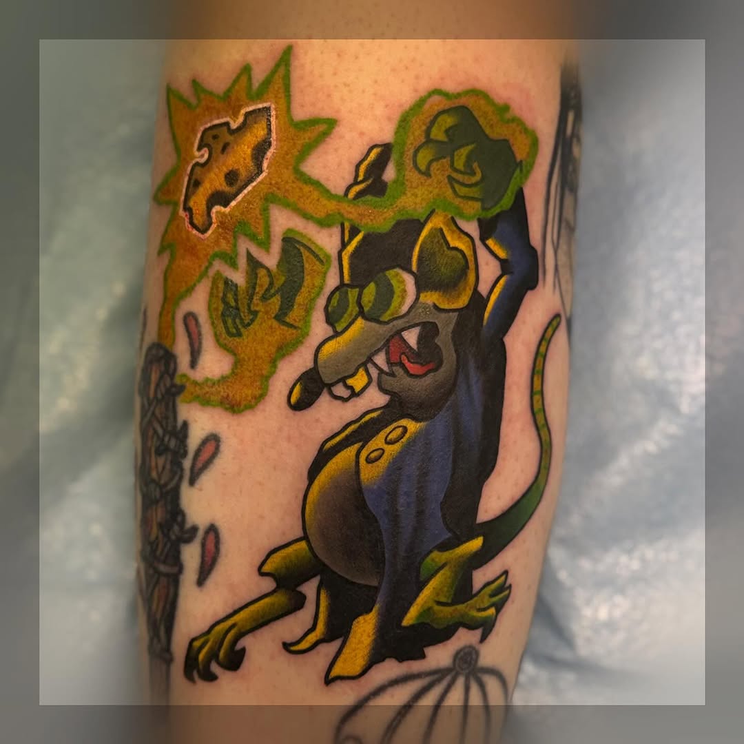 Tattoo by @damnros — new_school
