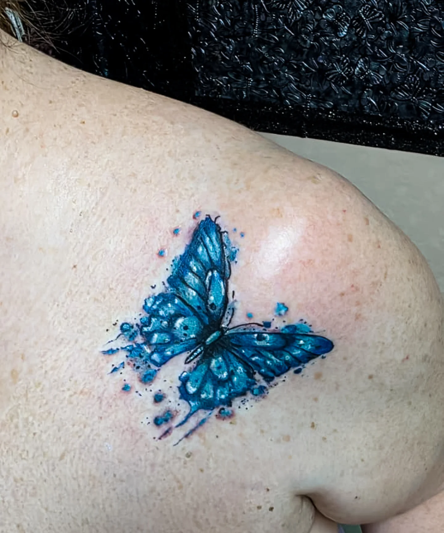 Tattoo by @veroinks — watercolor