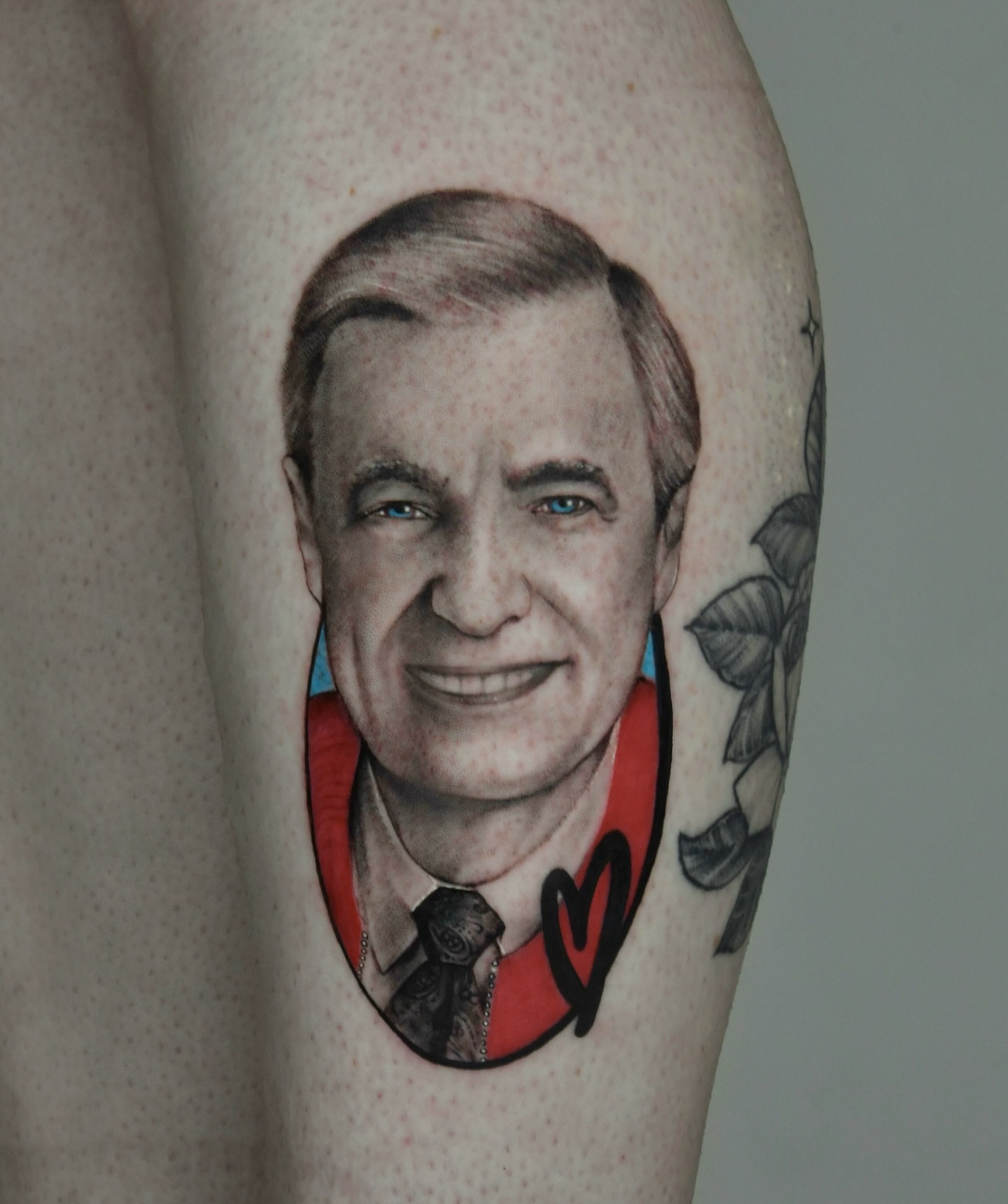 Portrait realism tattoo on the forearm by Milk Tattoos 🇸🇻🇪🇸