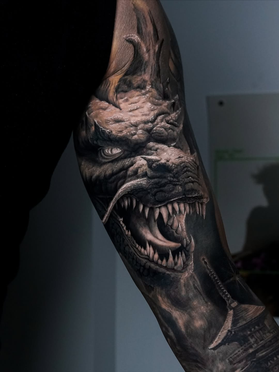 Tattoo by @rene_artt — realism, black_and_grey