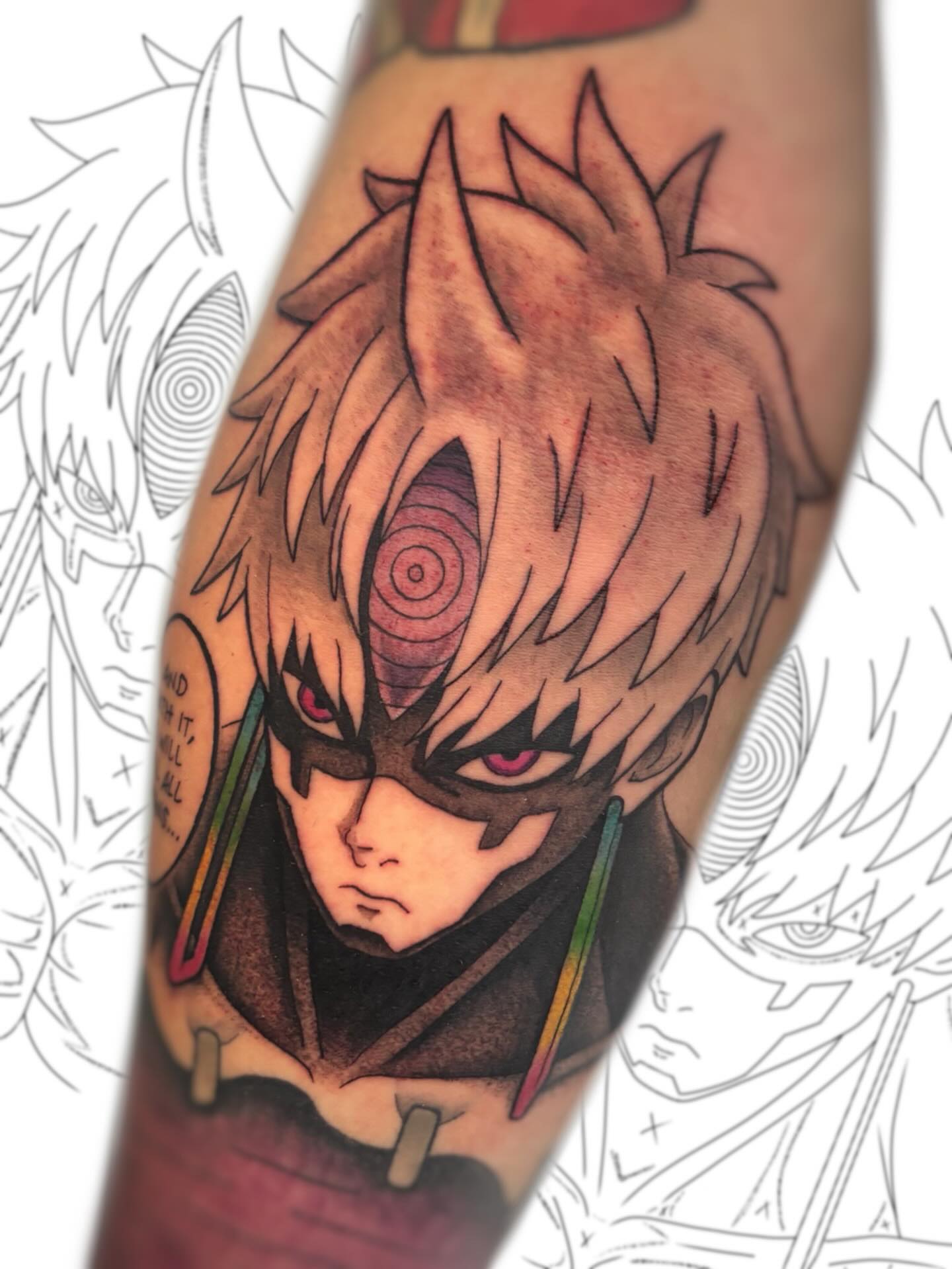 Tattoo by @llijah — anime
