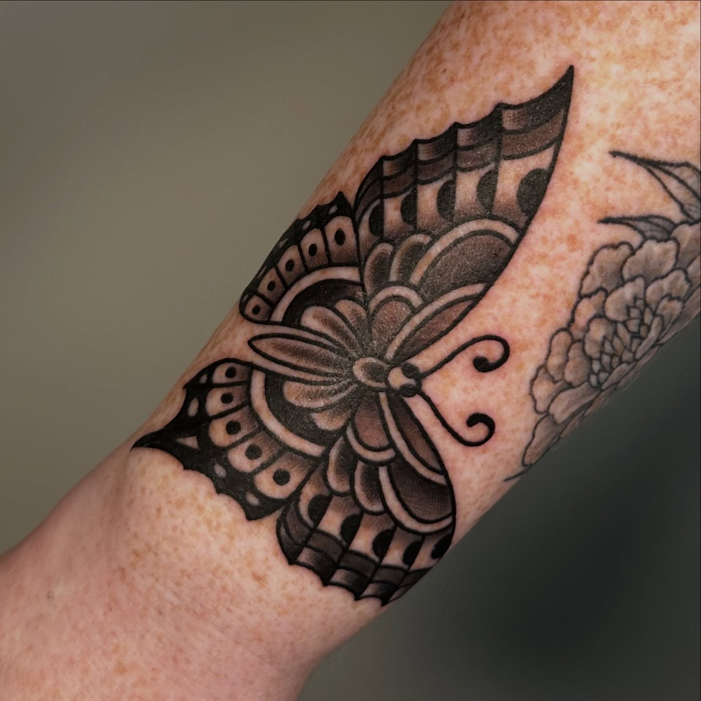 Tattoo by @cheeto_g_art_ — black_and_grey