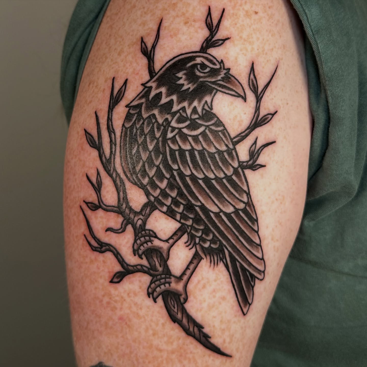 Tattoo by @cheeto_g_art_ — black_and_grey