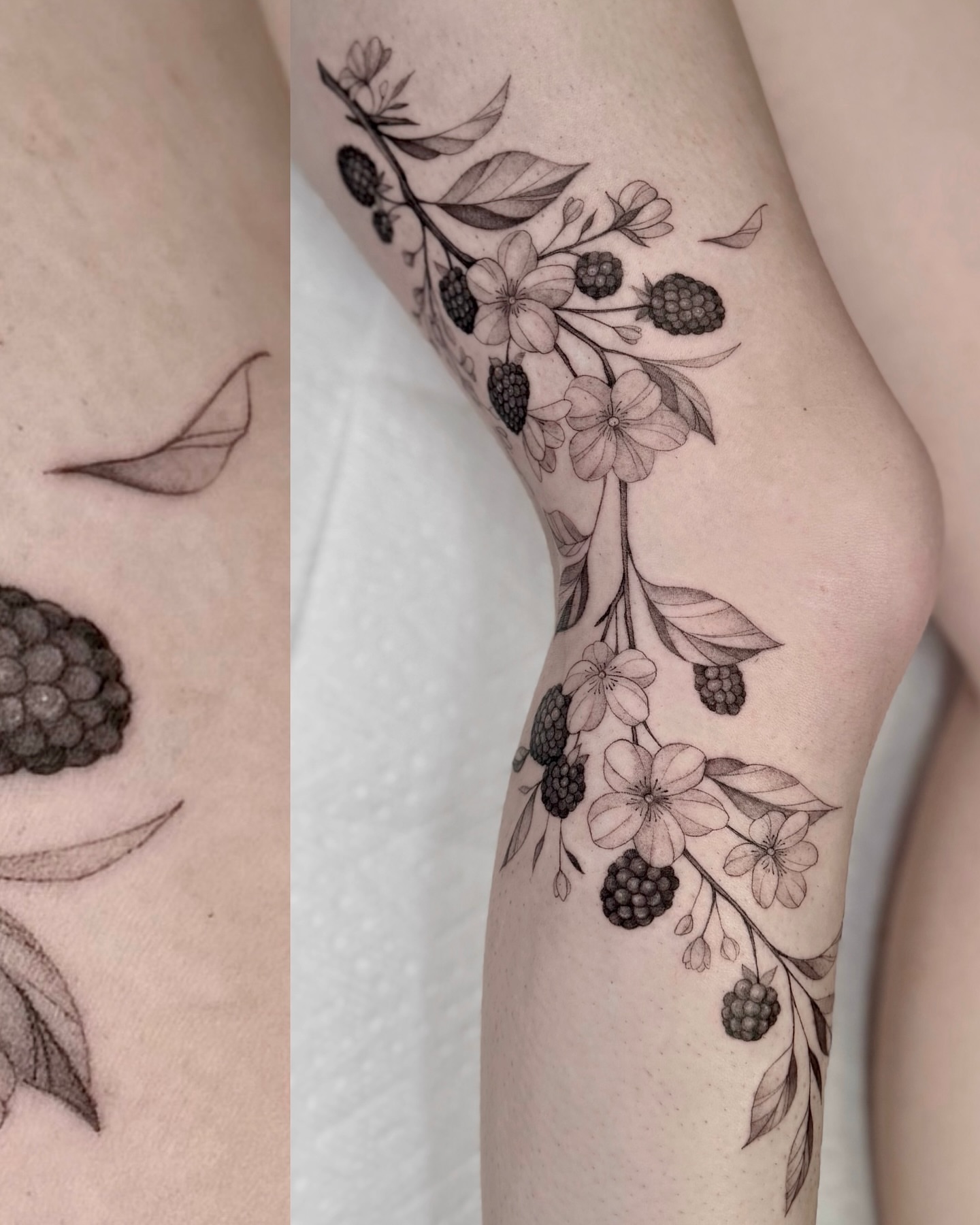 Tattoo by @jaxntheboxtattoos — black_and_grey