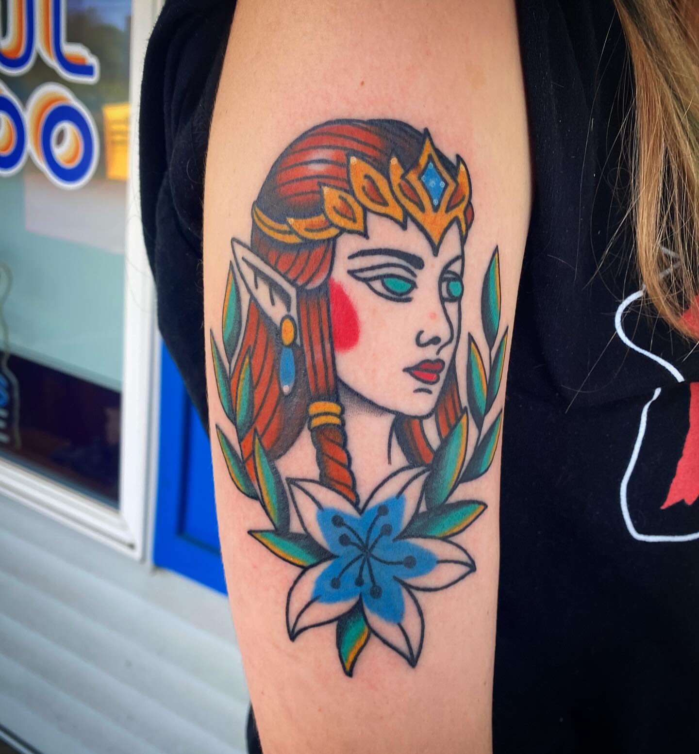 Tattoo by @davidfrentzeltattooer — american_traditional, illustrative