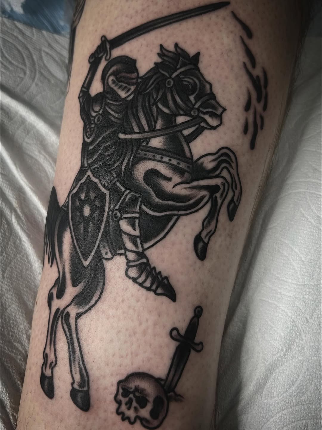 Tattoo by @samanthaxtattoo — american_traditional, black_and_grey