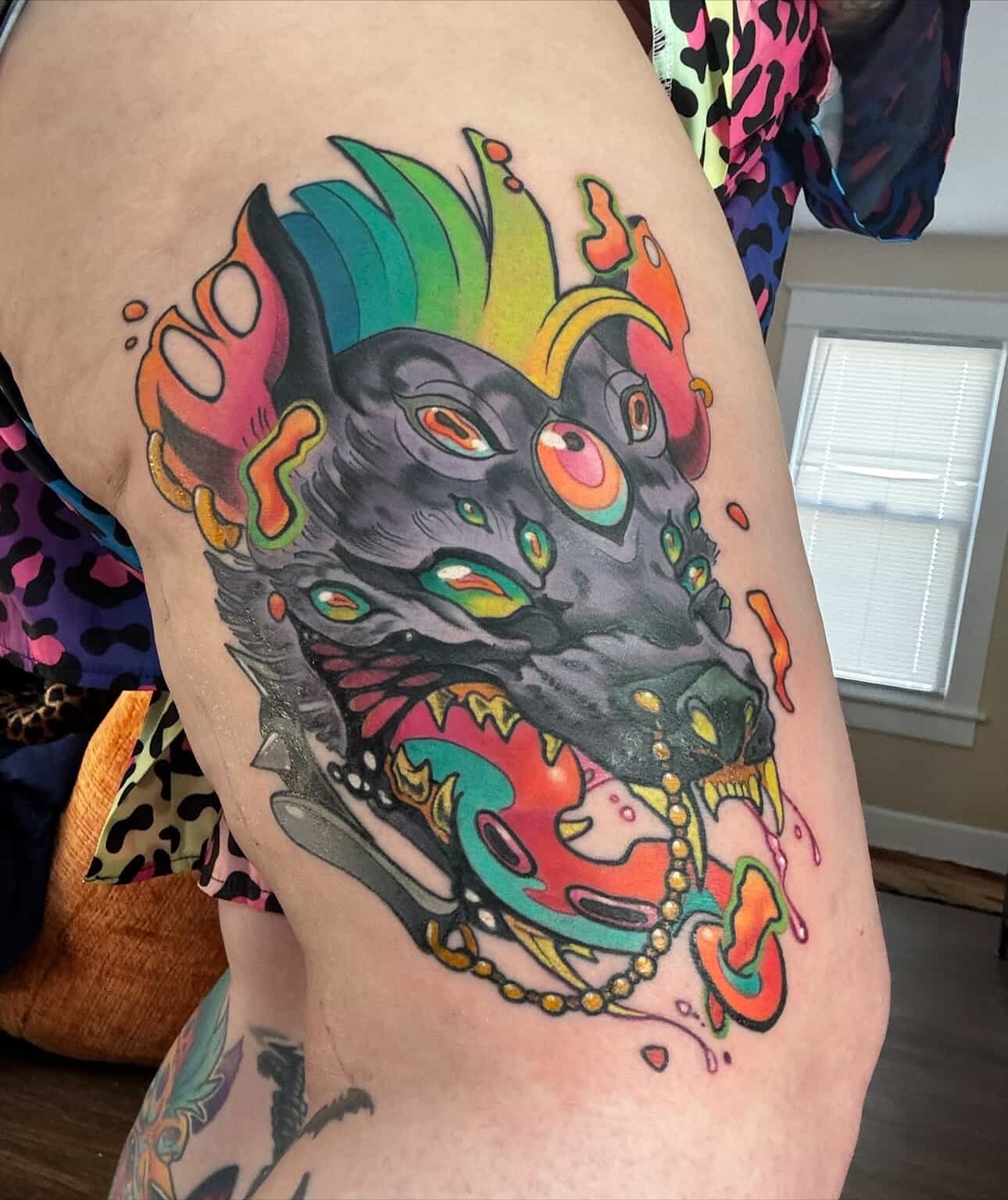 Tattoo by @hairofthehound — new_school, surrealism