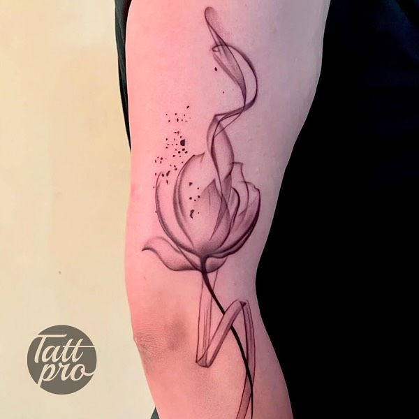 Tattoo by @tattpro — fine_line, black_and_grey