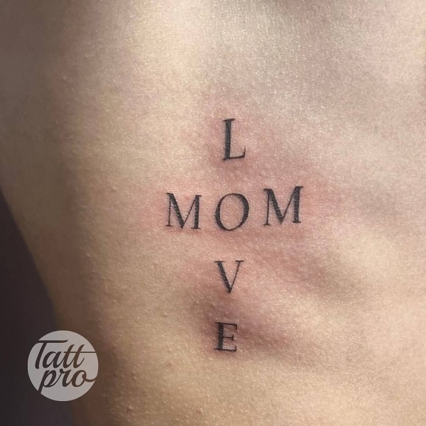 Tattoo by @tattpro — lettering_script, fine_line