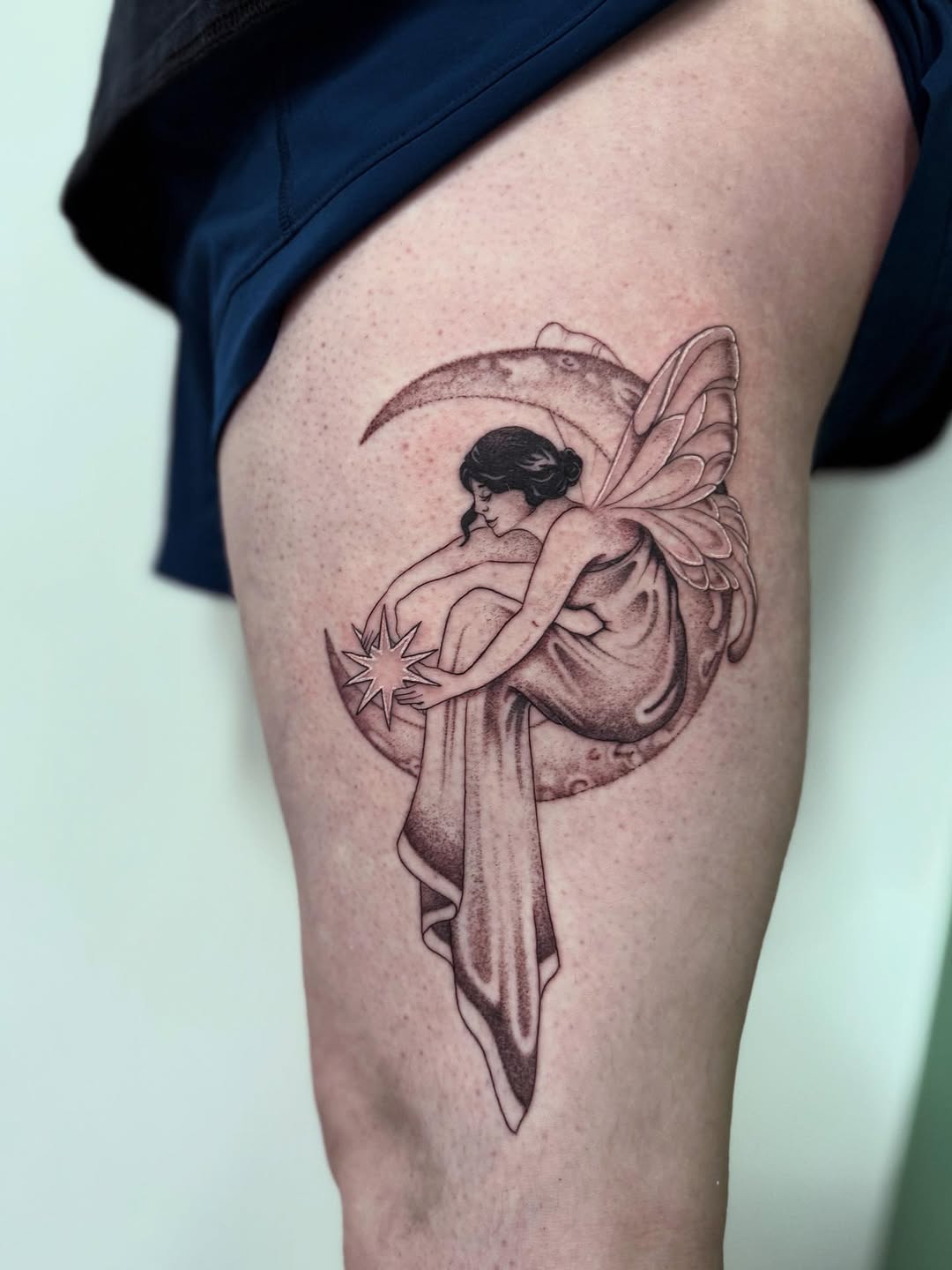 Tattoo by @sierrahiddleson — black_and_grey, realism