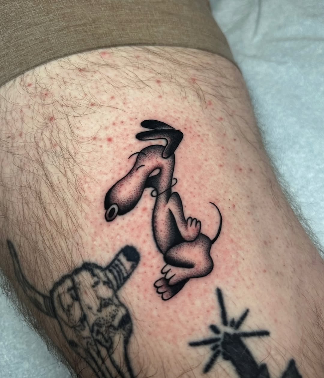 Tattoo by @matthewthomastattoo — black_and_grey, ignorant