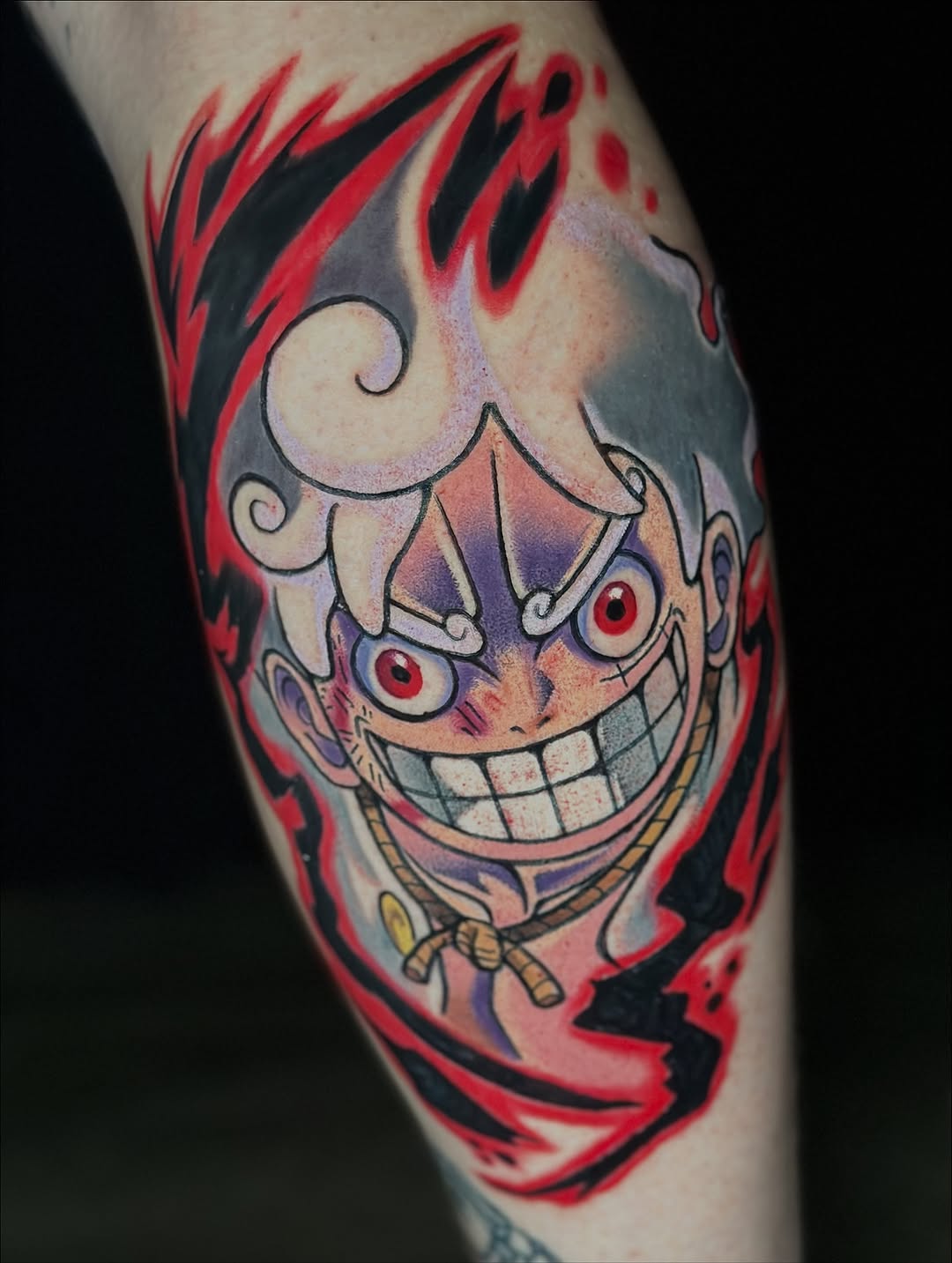 Tattoo by @_remytats_ — anime, new_school