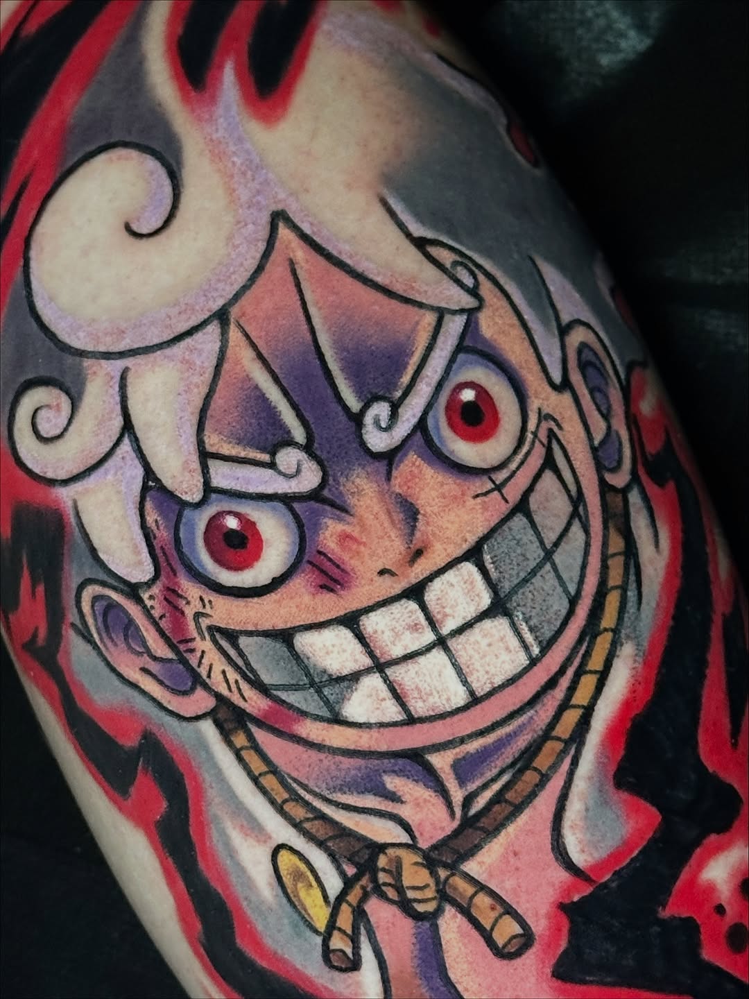 Tattoo by @_remytats_ — anime, new_school