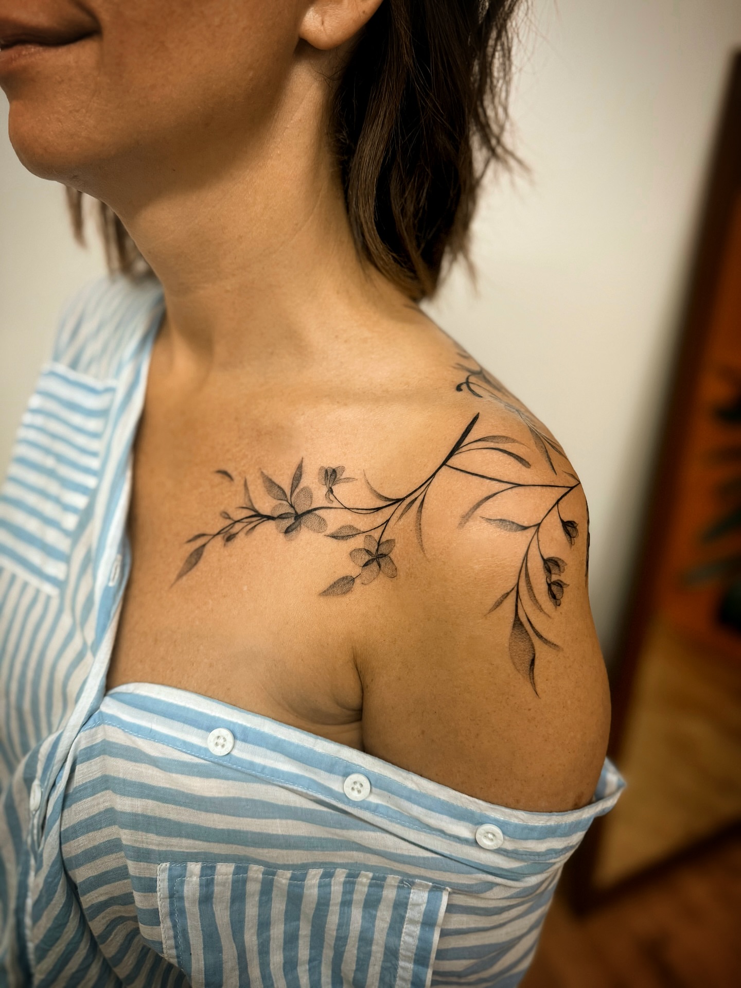 Tattoo by @tattooer_nick — black_and_grey
