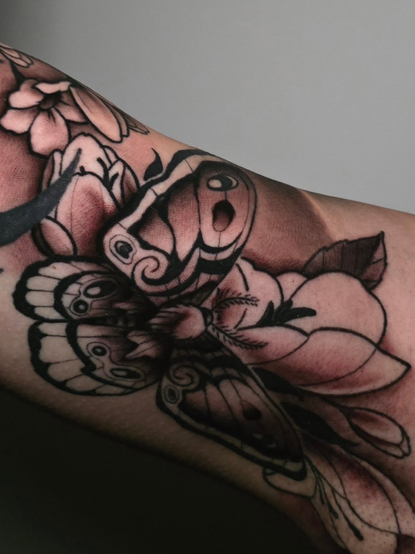 Tattoo by @sawchukart — american_traditional, black_and_grey