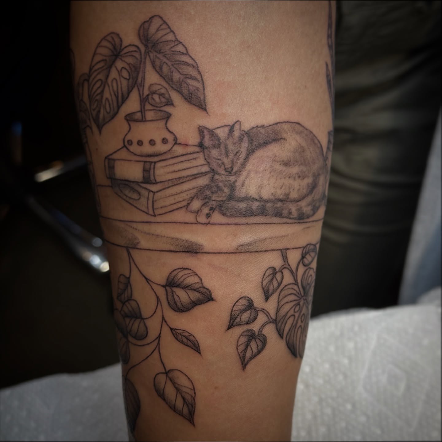 Tattoo by @lauren_delizza — black_and_grey, realism
