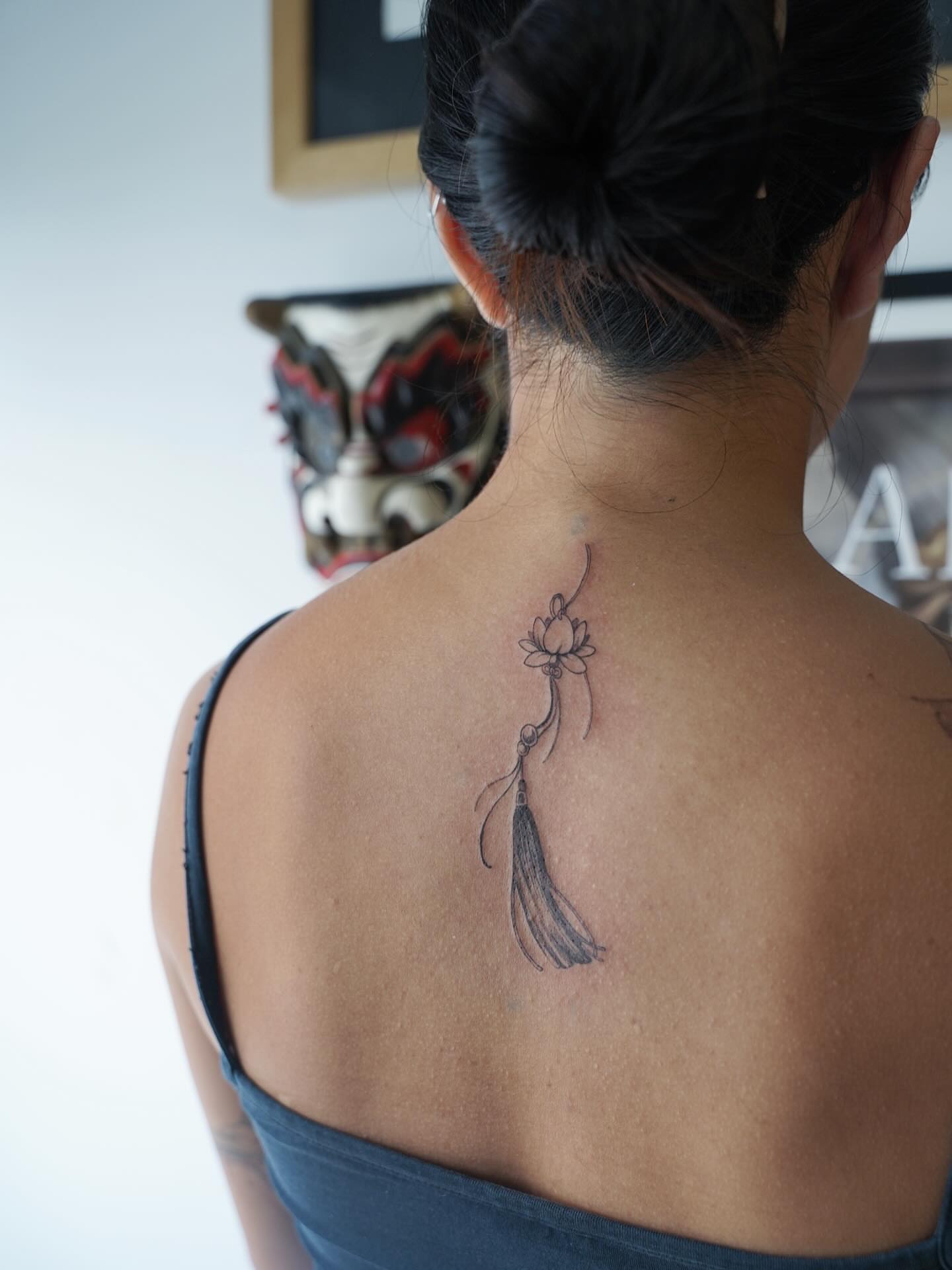 Tattoo by @emmaleetattoo — black_and_grey