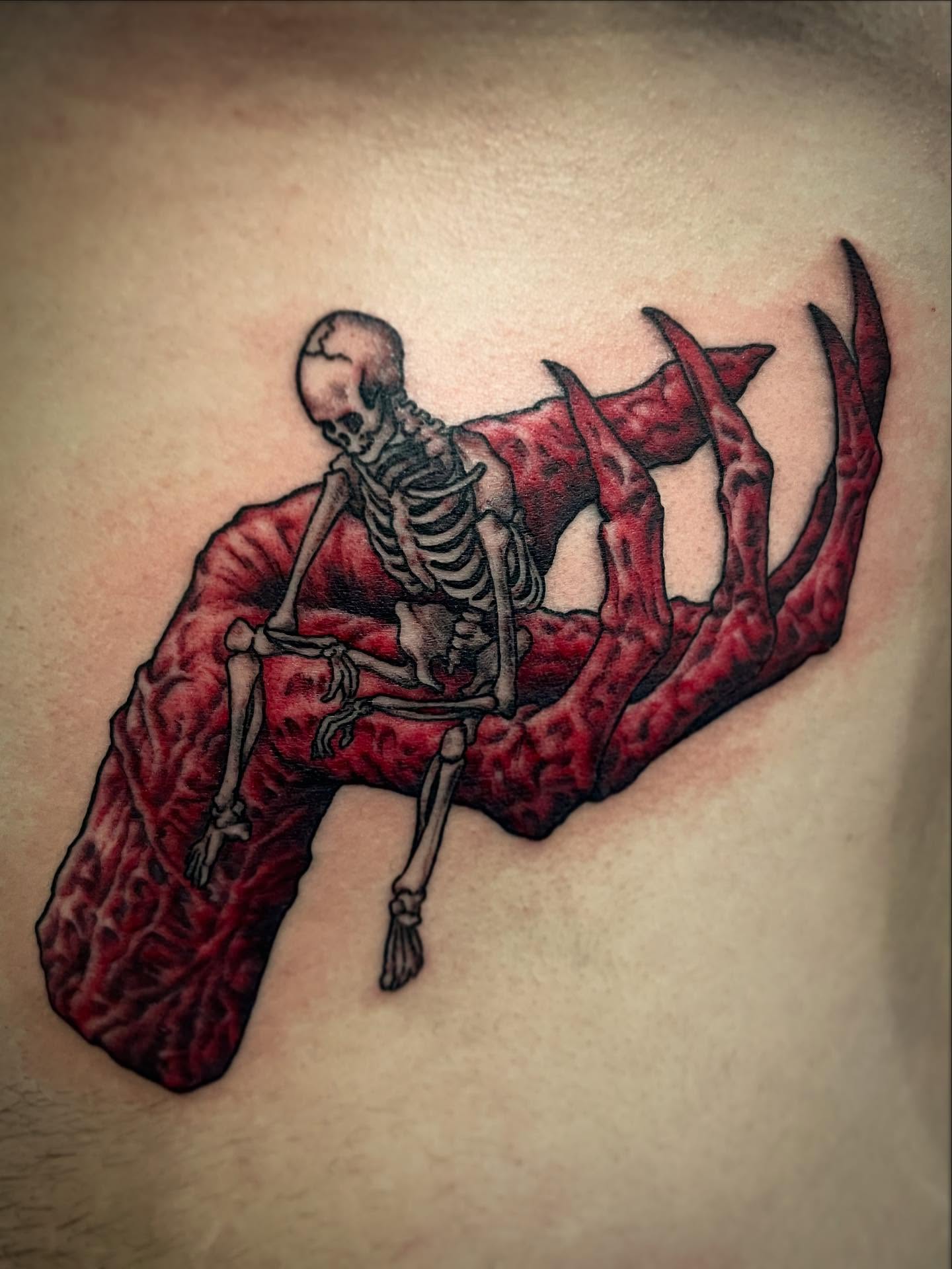 Tattoo by @wizardspits — dark_realism