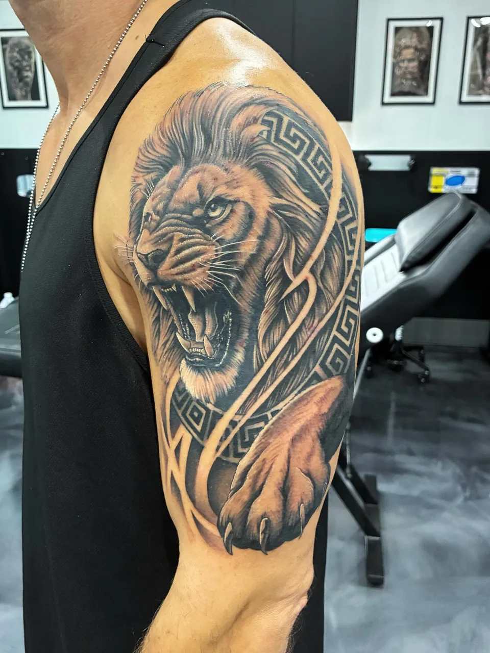 Tattoo by @silfiesadam — realism, black_and_grey