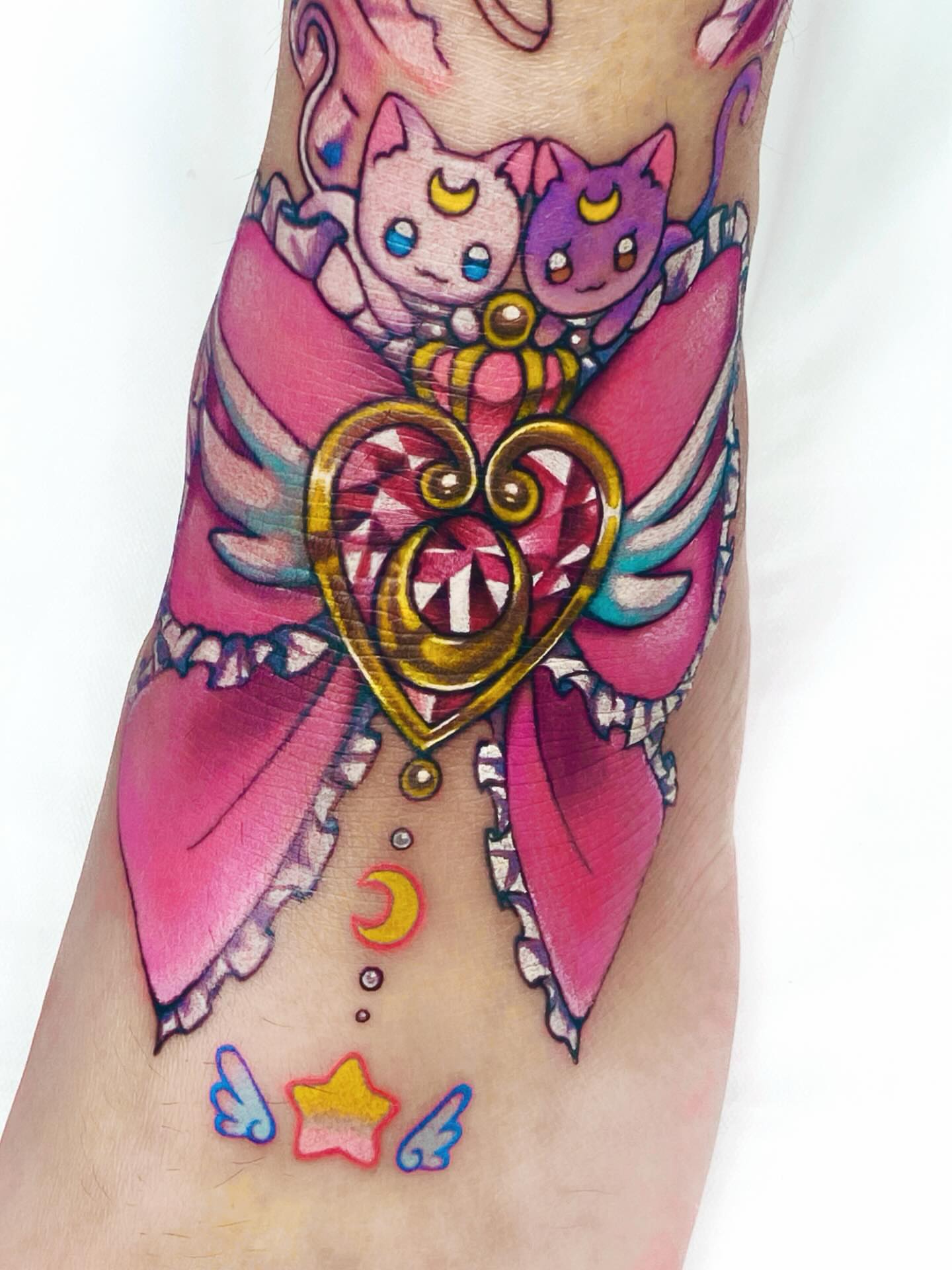 Tattoo by @kill.sweetie — new_school, anime