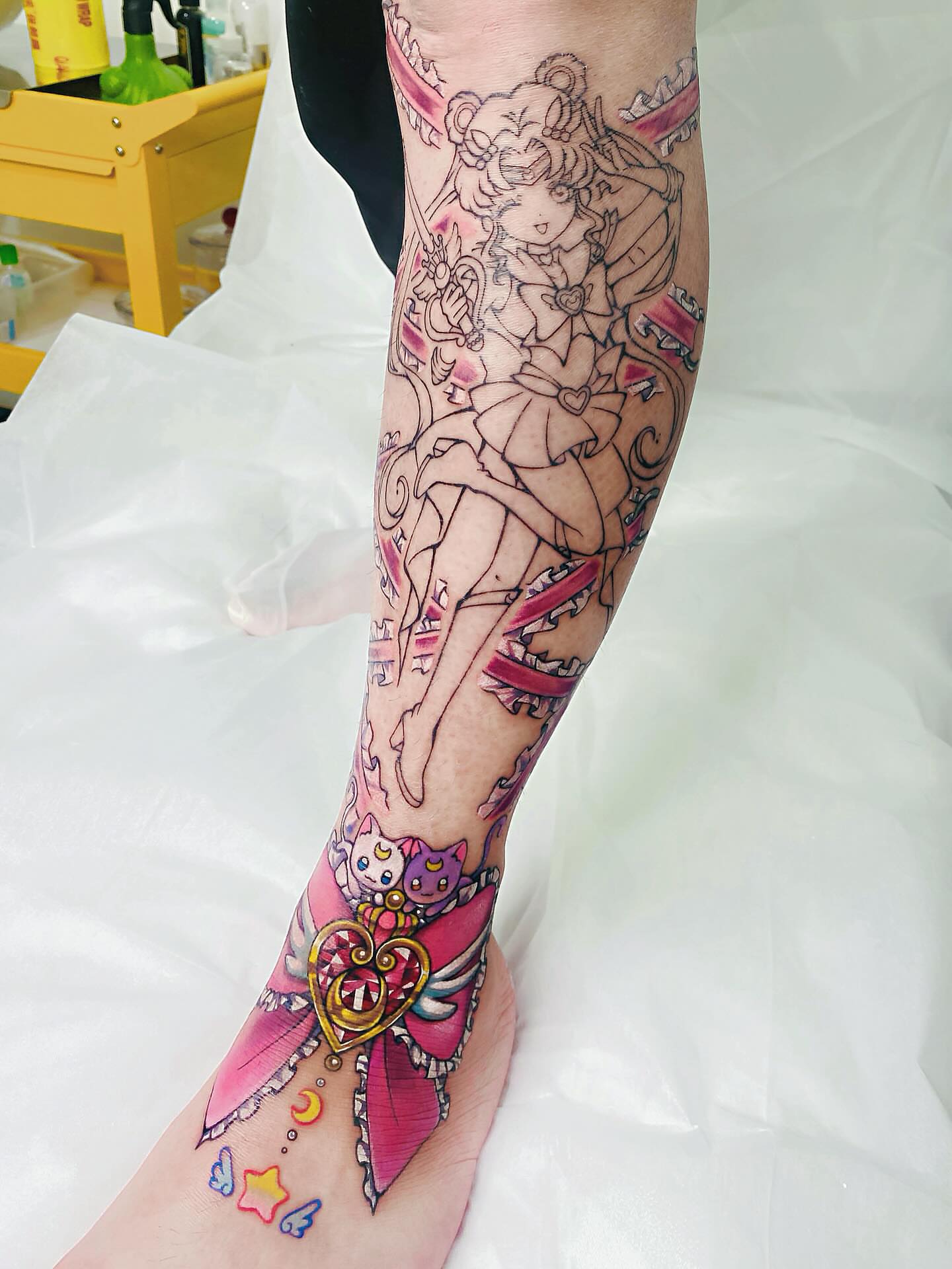 Tattoo by @kill.sweetie — anime