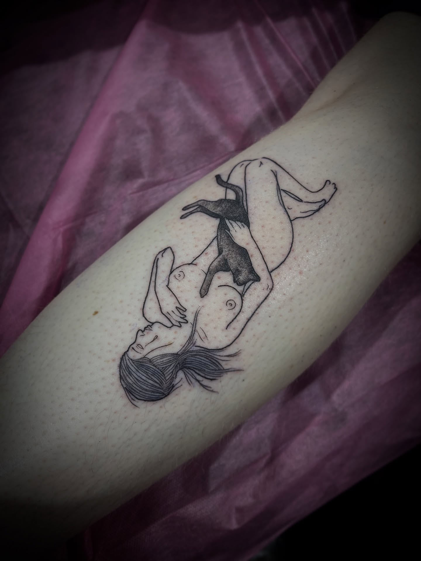 Tattoo by @fraserwright — black_and_grey