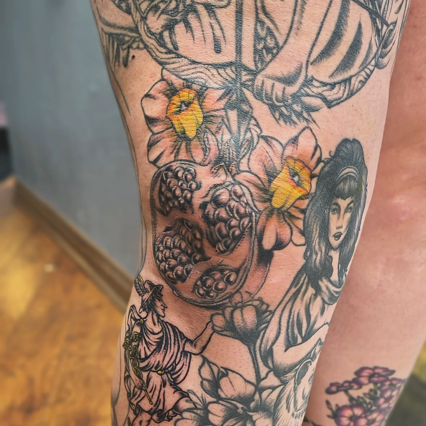 Tattoo by @babyhands.tattoos — american_traditional, black_and_grey