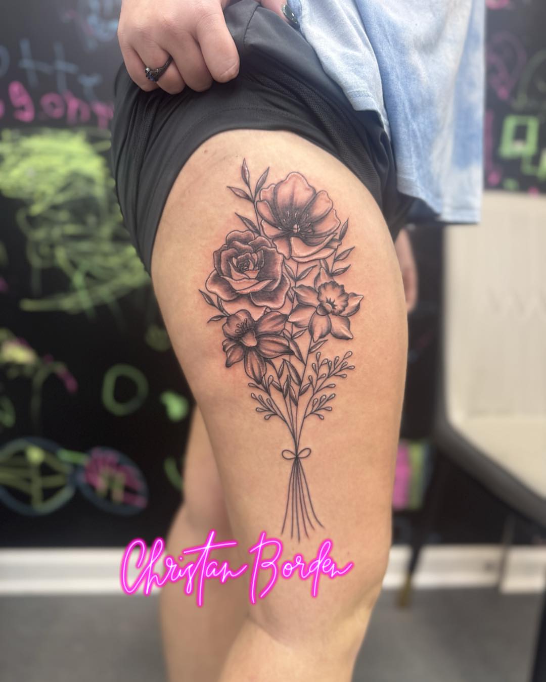Tattoo by @tattoosbychristan — black_and_grey