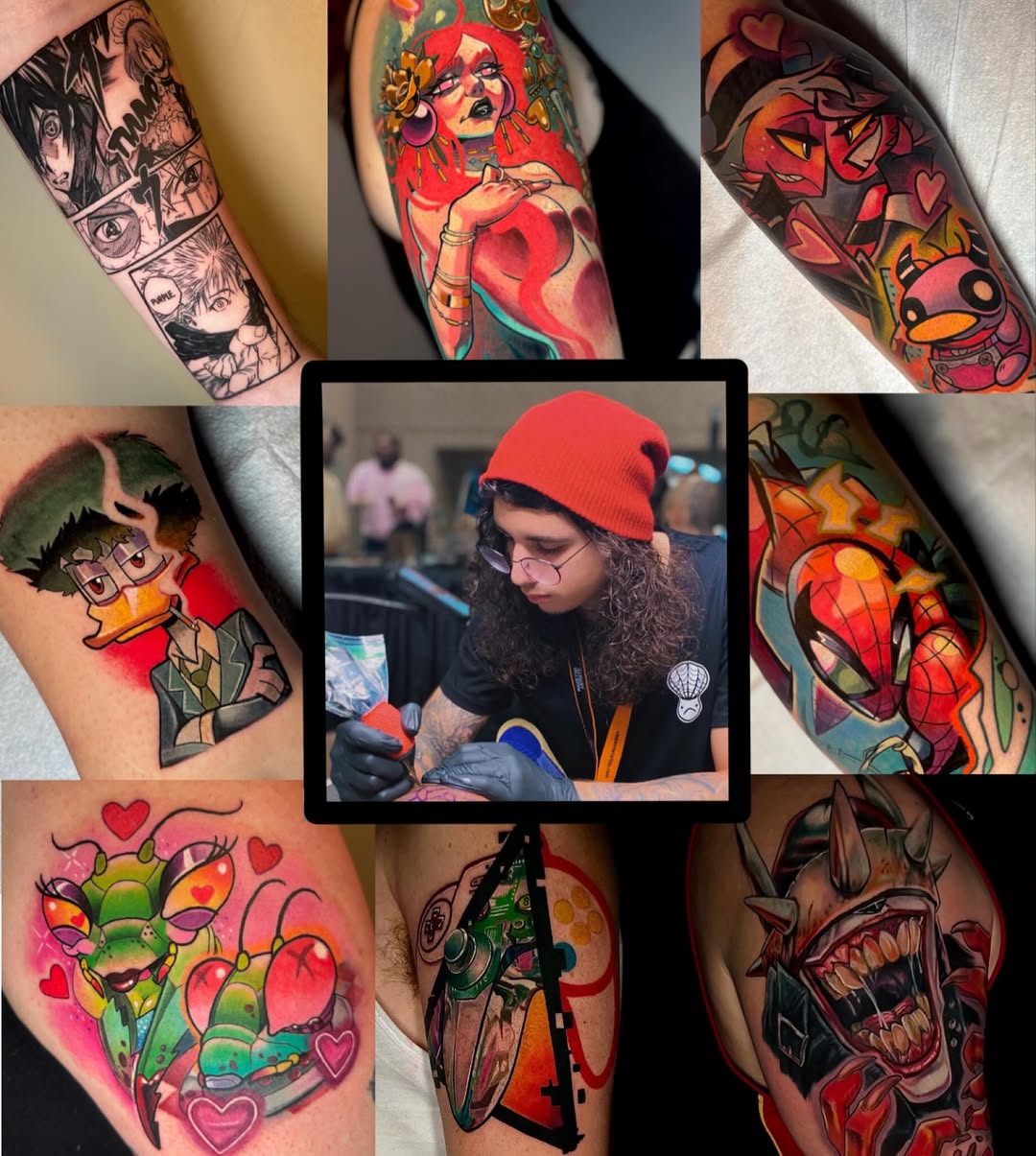 Tattoo by @ktd_tat2 — anime, new_school