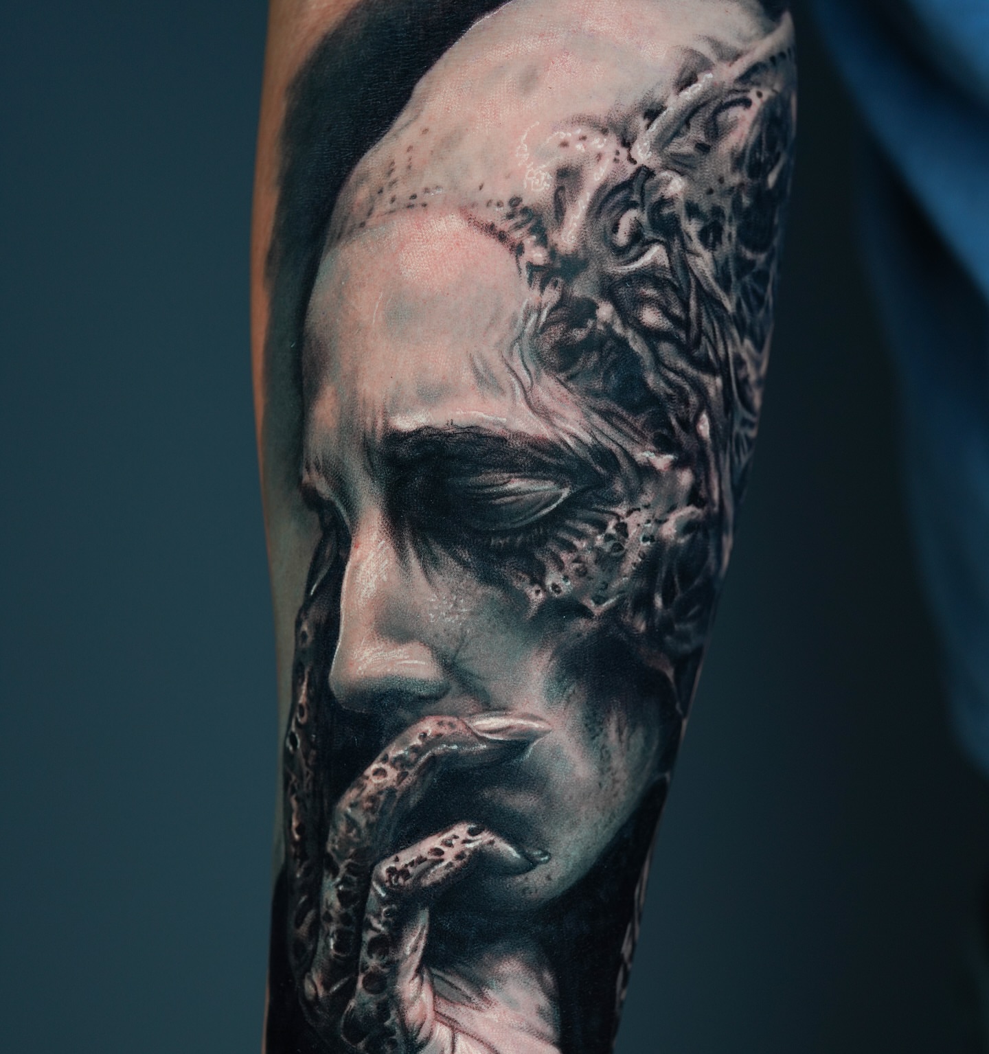 Tattoo by @josecarlos.tattoos — realism, dark_realism