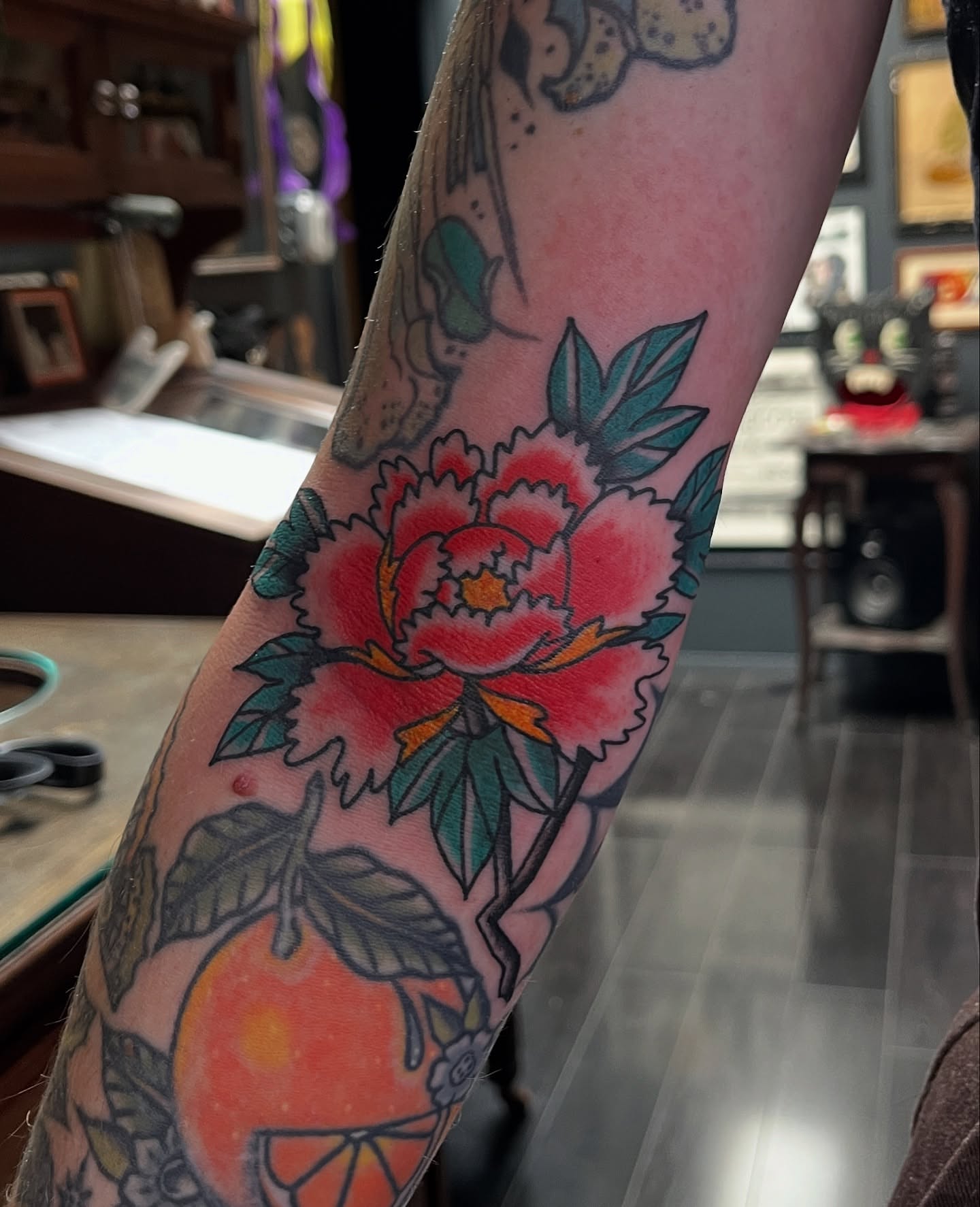 Tattoo by @atomlenhart — american_traditional