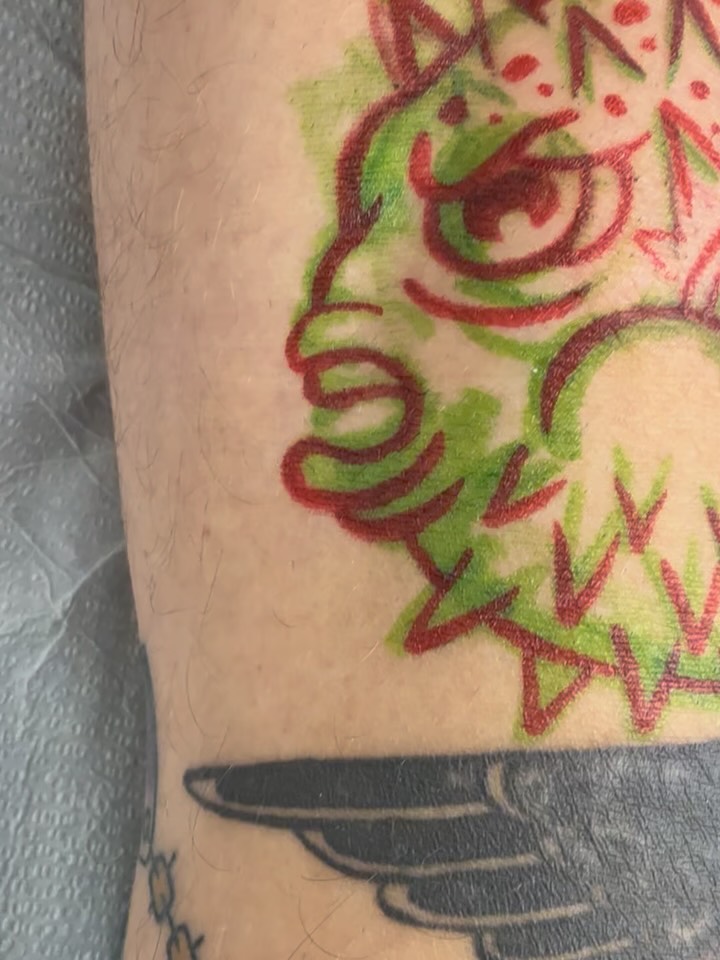 Tattoo by @terrymorgantattoos — dotwork