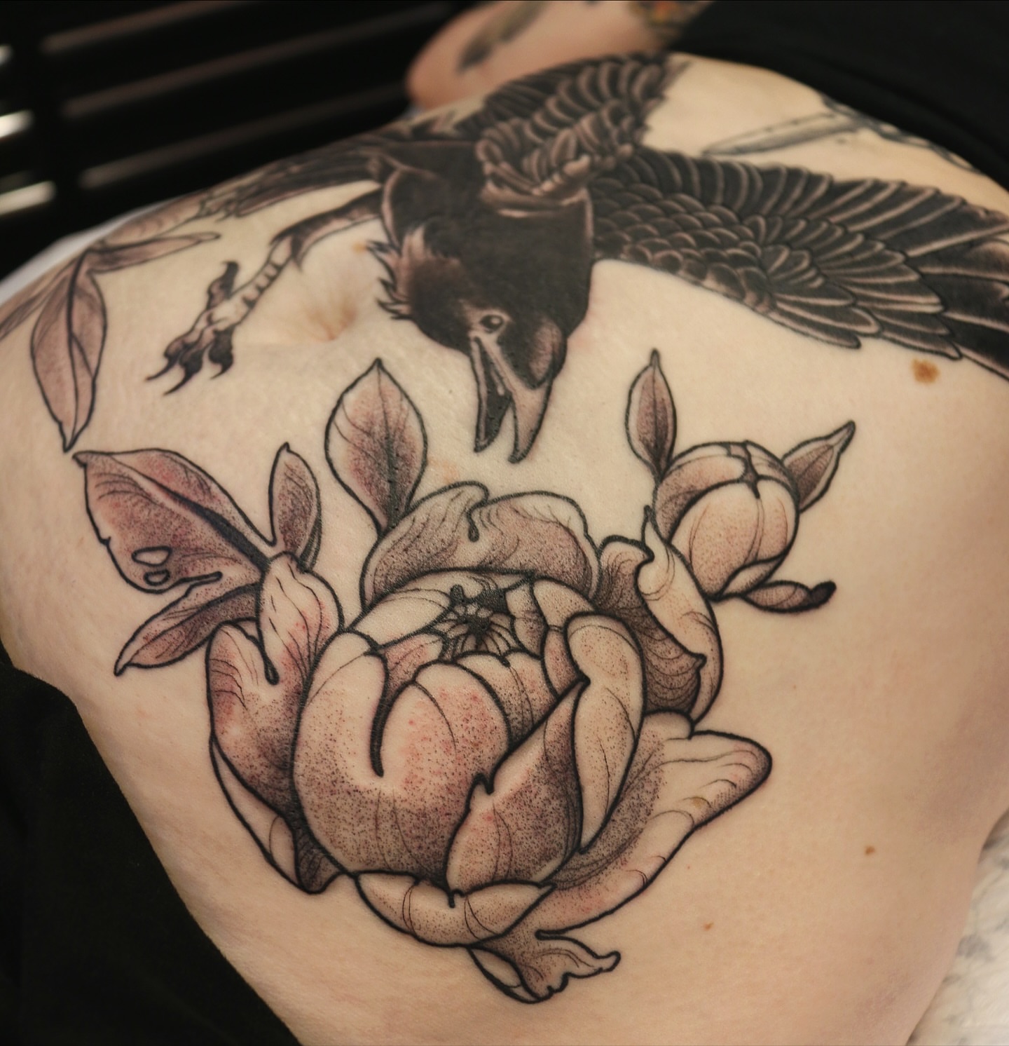 Tattoo by @summerbee_tattoo — black_and_grey, realism