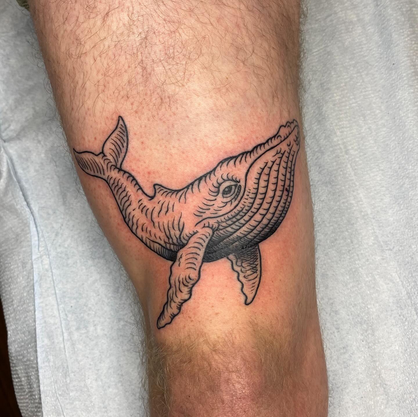 Tattoo by @lilspankee — black_and_grey