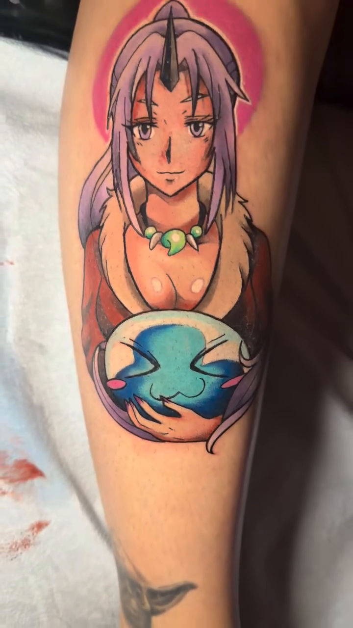 Tattoo by @xxsashafontainexx — anime