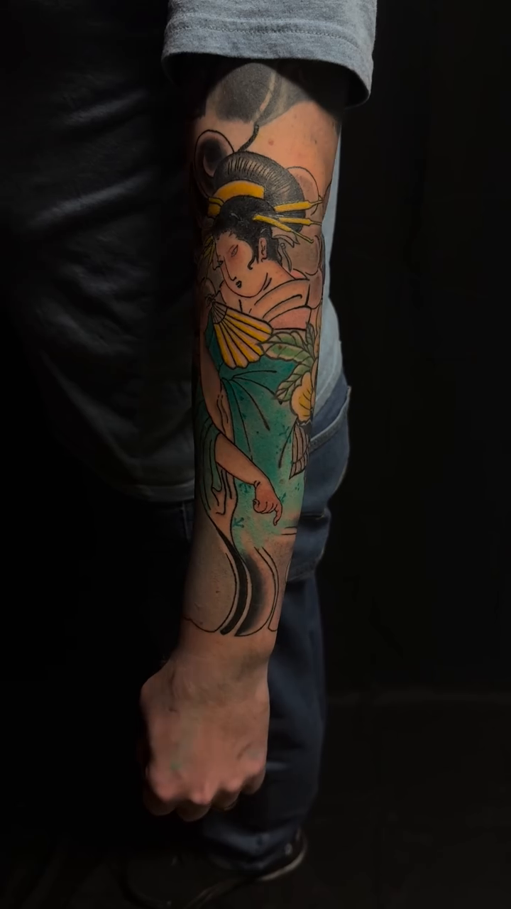 Tattoo by @itscalebbattles — japanese_irezumi