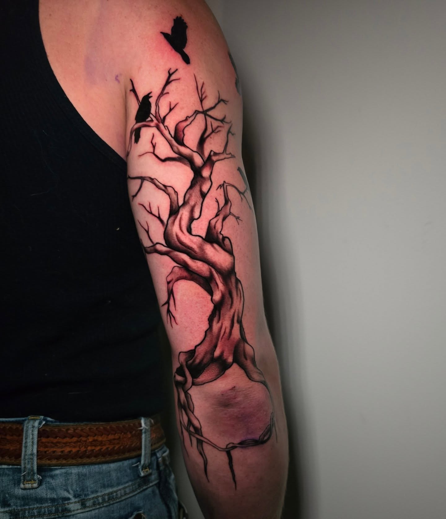 Tattoo by @sawchukart — realism, dark_realism