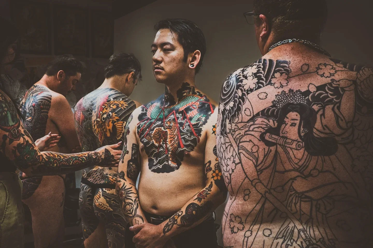 Japanese Irezumi japanese irezumi tattoo on the torso by Angela Mukai