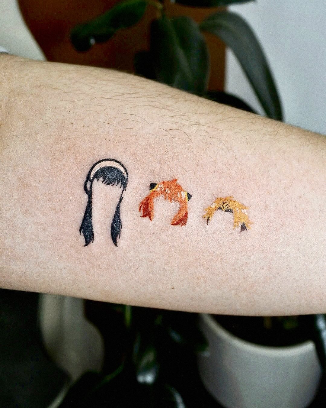Tattoo by @broccoli_tattooer — anime