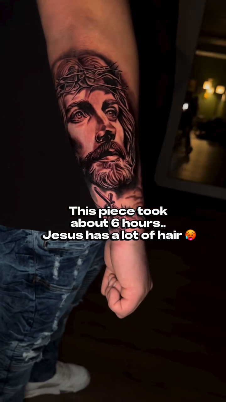 Tattoo by @beccactattoos — realism, black_and_grey